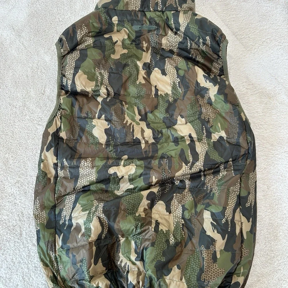 TSG The Sporting Gent Camo Reeldown Puffer‎ Vest Size S Reversible Packable NWT